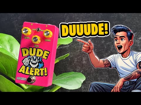 Dude Alert! Overdrive – RUDE TECH Guitar Effects